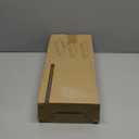 BAYKA Floating Shelves Bathroom for Wall  Shelf Over Toilet Farmhouse Rustic Wood for Bedroom, Kitchen, or Living Room Decor Organization Display Shelving  Rustic Brown, Set of 3 (15.7inches)