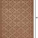 Loloi Chris Loves Julia Judy Collection JUD-07 Natural/Spice 5'-0" x 7'-6" Area Rug