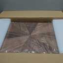 Yellow Mountain Imports American Mahjong Set, Golden Fortune with 166 Acrylic Mahjong Tiles, Inlaid Wooden Case, Racks and Other Accessories