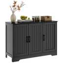 ChooChoo Modern Sideboard Buffet Cabinet with Adjustable Shelves