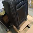 Samsonite Pro Travel Softside Expandable Luggage with Spinner Wheels, Black, Carry-On 21-Inch
