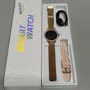 KEEPONFIT Smart Watches for Women Android/iPhone, IP68 Waterproof Fitness Tracker with Bluetooth Calls(Answer&Make), Activity Pedometer/Heart Rate/SpO2 Monitor/100+ Sports Model