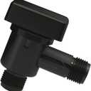 Upgrade 1/2 MPT 571-VAC-CHK-A RV Vacuum Breaker Check Valve for Camper RV Black Tank System Replace b&b Model 571 Check valve