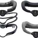 Globular Cluster F3 Magnetic Facial Interface for Quest 3 - Different Materials Pads - Magnetic Easy Swap - Not Compatible with Official Charging Dock -for Halo-Style Straps