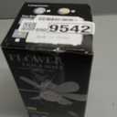 Socket Fan Light - Ceiling Fans with Lights and Remote/Socket Extender, Adjustable brightness and 3 Color Temperature of Lighting Wind Ceiling Fan for Bedroom, Kitchen, Living Room (Crystal)