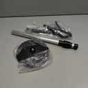 Hair Dryer Stand Holder 360 Degree Rotation Lazy Adjustable Height Hands-Free Compatible with Compact Styling Tools Blow Dryer Holder for Countertop