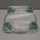 Chengu 1 Pcs Christmas Advent Candle Holder Xmas Metal Advent Wreath Candle Holder Metal Taper 4 Candles Stand for Table Wreath Candelabra Holiday Decor (Green)