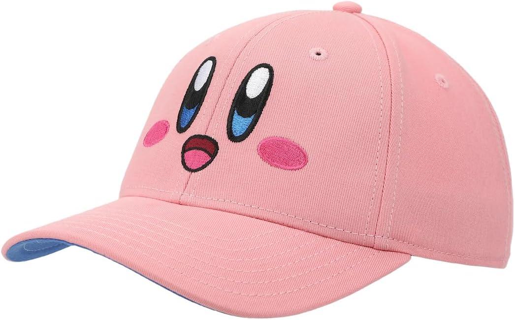 Kirby Big Face Youth Pink Traditional Adjustable Hat
