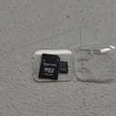 Amazon Basics Micro SDXC Memory Card with Full Size Adapter, A2, U3, Read Speed up to 100 MB/s, 128 GB, Black