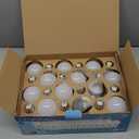 Torkase Light Bulbs, 9-Watt 800LM(60-Watt to 80-Watt Equivalent), Standard A19 LED Bulbs, Non-Dimmable, E26 2700K Soft White,Energy Efficient Frosted LED Light Bulbs,Flicker Free,UL Listed-24-Pack