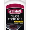Weiman Glass Cooktop Cleaner & Polish Heavy Duty Stove Eco Friendly 10 oz Bottle
