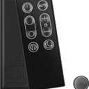 967400-01 Replacement Remote Control for Dyson Pure Cool Link DP01 DP03 TP02 TP03 Purifying Fan (with Magnetic/Black),Compatible with Dyson Fan Remote Replacement