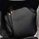 GIANT PANDA Customized Full Set Car Seat Covers Fit for Toyota Rav4 2019 2020 2021 2022 2023 2024 2025 Rav 4 Hybrid (XLE/LE/XLE Premium/Limited), Front and Rear/Back Accessories, Faux Leather (Black)