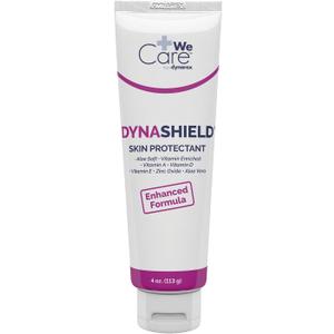 Dynarex DynaShield Skin Protectant Barrier Cream - Zinc Oxide Cream with Vitamins A, D, E, Aloe Vera - Protect and Treat Minor Wounds and Dry Skin - 4 oz. Tube, 1 Count