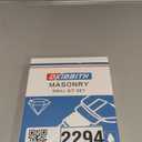 10-Piece 5/16" SDS Plus Drill Bits Rotary Hammer Drill Bit Set, Carbide Tipped for Drilling Concrete Cement Porcelain Tiles Ceramic Pots Stone Brick, Diameter 8mm, 160mm Long, SDS Plus Shank.