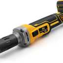 Cordless Die Grinder Compatible with DEWALT 20V Max Battery, 1/4" Precision Chuck, 11000 RPM Brushless Motor for Rust Removal, Grinding, Polishing, Deburring (No Battery)