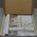 3 Tier Bracelet Holder Display - Detachable T Bar White Velvet Bracelet Holder, Jewelry Holder Organizer for Bracelet, Necklace, Watches, Rings (Large)