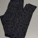 Compression Leggings High Waisted Performance Shaping Gym, Pilates, Travel, Yoga, Workout Pants,M  Leopard Black