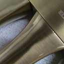 Pfister Bruxie Bathroom Sink Faucet, 4-Inch Centerset, 2-Handle, 3-Hole, NSF Certified, Brushed Gold Finish, LF048BIEBG