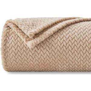 Amazon.com: NEWCOSPLAY Super Soft Throw Blanket Brown Premium Silky Flannel Fleece Leaves Pattern Lightweight Bed Blanket All Season Use (Brown, Throw(50"x60")) : Home & Kitchen