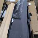 GarveeHome 51" Tall King Size Bed Frame with Deep Button Tufted Wingback Headboard and Footboard, Velvet Upholstered Platform Bed Frame, No Box Spring Needed, Easy Assemble, Grey