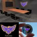 LED Logo GOBO Projector with DJ Effect Light Glass GOBO to Project Image for Hotel Company Store Wedding Advertising Indoor Use