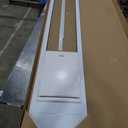 Ideal Pet Products Aluminum Pet Patio Door, Adjustable Height 77-5/8" to 80-3/8", 10-1/2" x 15" Flap Size, White