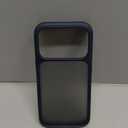 TORRAS for iPhone 17 Pro Case, Beyond MilitaryGrade Protection, Camera Control Button, DIY Buttons, Translucent Matte Slim Thin Shockproof Hard Back AntiScratch case for iPhone 17 Pro, Deep Blue