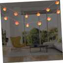 DOITOOL 1set Red Lip Shape String Lights Decorative Atmosphere Lamp Lightweight Portable for Parties Outdoor Events and Home Decor No Battery (150X5.5X4CM)