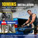 ARANA Tailgate Assist Shock for Ford Maverick, 2022-2026 Maverick Truck Tailgate Soft Open Accessories, Tail Gate Mods Damper Kit Fits Ford Maverick Hybrid XL XLT LARIAT(All Tools Provided)