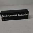 Men's Cotton Crew Work Socks, 5 Pairs Cushioned Boot Moisture Athletic Socks for Hiking Sports Running (10-13, White)