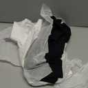 Nebility 2 Piece Shapewear Bodysuit for Women Tummy Control Slim Fit Sleeveless Round Neck Body Suit (X-Large-XX-Large, Black/White 2pk)