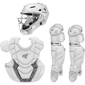 Easton | GAMETIME 2.0 Baseball Catcher's Equipment | Box Set | NOCSAE Approved | Youth/Intermediate/Adult | Multiple Colors (Intermediate | Ages 13-15, White/Digi Camo)
