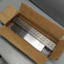 Stainless Steel 4pcs 16631 Flame Tamer Flavor bar and 3pcs 16520 Heat Plate Shield with 4pcs 16516 Burners for Bull Grill Replacement Parts,Fits for Blaze Lion, Cal Flame 4 Burner Gas Grills