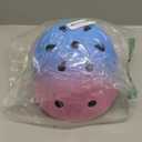 Adjustable Color Gradient Toddler Kids Bike Helmet for Girls Boys. Skateboard Bicycle Toddler Helmet 2-4 Years for Multi-Sports Cycling Scooter Inline Roller Skates Rollerblading (Medium)