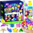 BFFPOSI Magic Water Elf Toy Kit - Fun Growing Magic Gel Water Pets, Craft Kits, Art and Crafts for Kids Ages 4-8-12, Toys for Kids Boys Girls 4 5 6 7 8 9 10 11 12, Birthday & Christmas Gifts, 36PCS