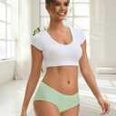 INNERSY Womens Underwear Cotton Hipster Panties Regular & Plus Size 6-Pack (S)