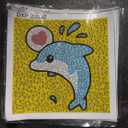 Epakh 8 Pieces Diamond Art Kits for Diamond Art Animal Gem 5D Painting Kit Crystal Easy to DIY Painting by Number Home Wall Decoration (Classic Style)