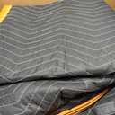 Amazon Basics Reinforced Tear-Resistant Moving Blankets, 72" x 80", Black, 6-Pack, 72-Inch by 80-Inch