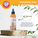 Arm & Hammer for Pets Dog Cologne and Fragrance Spray, Baking Soda, Vanilla Sandalwood Scent, Deodorizing Dog Perfume for Between-Bath Freshening, Paraben Free, 6 Fl Oz