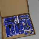 Spray Nozzle Spray tip Reversible Spray Tips Airless Paint Sprayer Nozzle Tips Airless Paint Spray Machine Parts for Homes Buildings Garden Decks Fences (5 Pieces - 109, 213, 315, 413, 621)