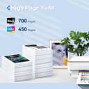 67XL Ink Cartridges Black Color Combo Pack Compatible for HP Ink 67 for HP 67 Ink Cartridges Black Color Combo Pack Fit for DeskJet 2855e 2755e 2700 2700e 2800e 2734e 4100e Envy 6055e 6400 Printer