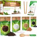 DIY Terrarium Kit for Plants Build a SelfSustaining Closed Ecosystem Supplies for Up to68 oz(12Liter) Succulents, AirPlants(Tillandsia), Fern Jar Not Included