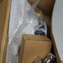 Nuodan Filtered Shower Head with Handheld Combo, High Pressure Rain Showerhead Filter for Remove Chlorine and Harmful Substances, with Self-adhesive Holder/59" Hose, Chrome