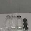 Juice Bottles with Lids, 16 Oz - Set of 3 - Clear Glass Jars with Caps - Reusable Empty Drink Containers for Juicing, Smoothies, Water, Milk, Kombucha Storage, Wellness Shots and More (3)