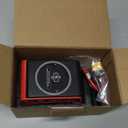 300W Voltage Regulator Compatible with Milwaukee 18V Battery (Battery Not Included), 230V Adjustable DC Output, 100W Type-C PD Fast Charging, 15W Wireless Charger (Red)