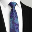 Enlision Ties for Men Solid Color 3.35" Formal Business Necktie Classic Satin Mens Wedding Party Ties
