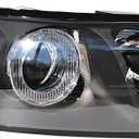 Replacement For Volvo V50 2005-2007, S40 2004-2007 DOT/SAE Compliant, Halogen Headlight Assembly With Bulbs, Right/Passenger Side, 31335216-3 / VO2503117