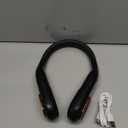 SWEETFULL Portable Neck Fan 360 Cooling Bladeless Personal Fan | No Hair Twisting - 4000mAh USB Rechargeable Wearable Fan for Travel, Birthday Gifts for Men, Women, Mom, and Dad (A2 Black)