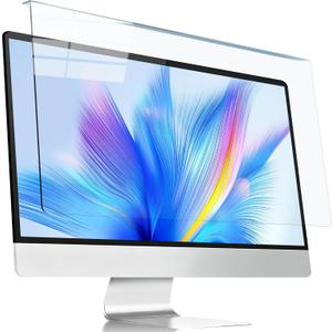 [2 Pack] Blue Light Blocking Screen Protector for 2527 Inch Computer Monitor, Anti-UV Eye Protection Filter Film, 16:9 Widescreen LED Desktop PC Display Screen Guard